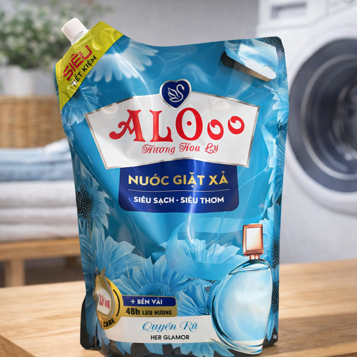 ALOO Laundry Detergent with Fabric Softener – Lily Fragrance